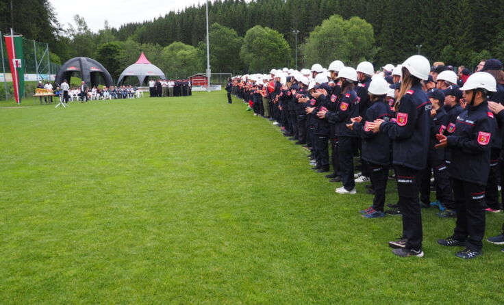 138 Jugendgruppen nahmen an dem Bewerb in Weitersfelden teil. (Foto: Ludwig Riepl)