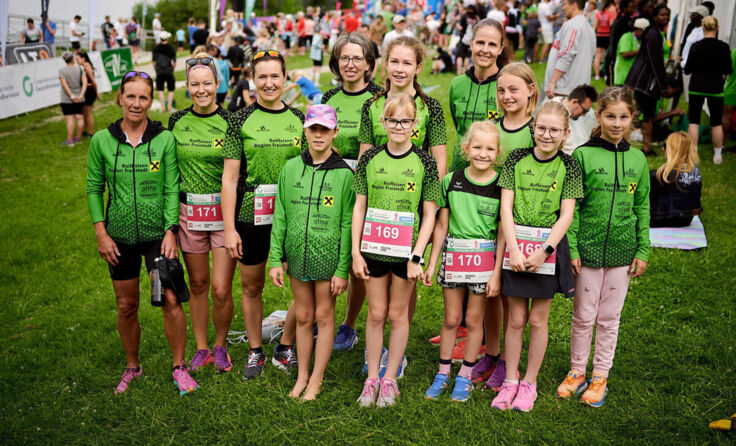 TriPowerFreistadt-Damen beim Frauenlauf am Pleschingersee (Foto: Michael Hofer)