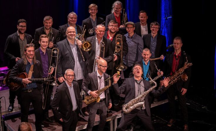 Konzertgenuss mit dem Upper Austrian Jazz Orchestra am 22. August in Kefermarkt (Foto: Andrea Humer)