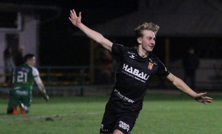 Freudentänzchen vom Perger Gabriel Sandner (Foto: piedie)