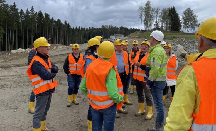 Besichtigung Tunnelbaustelle Vierzehn (Foto: ÖVP)