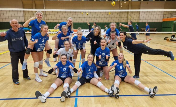 Siegreiche Mühlviertel Volleys Damen (Foto: M4V)