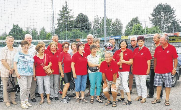 Die Siegergruppe der Ortsorganisation Mitterkirchen