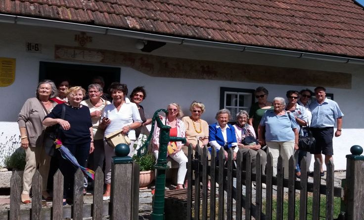 Gemütlicher Ausflug der „Golden Girls“ ins Naarner Heimathaus. Foto: Forum Naarn