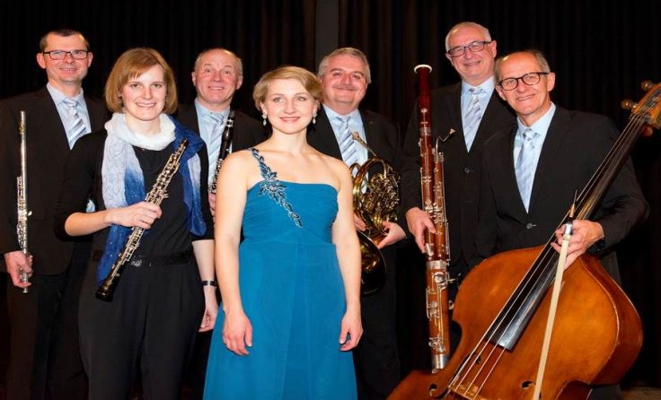 Ensemble Capella Concertante mit Solistin Johanna Falkinger Foto: Heinz Hehenberger