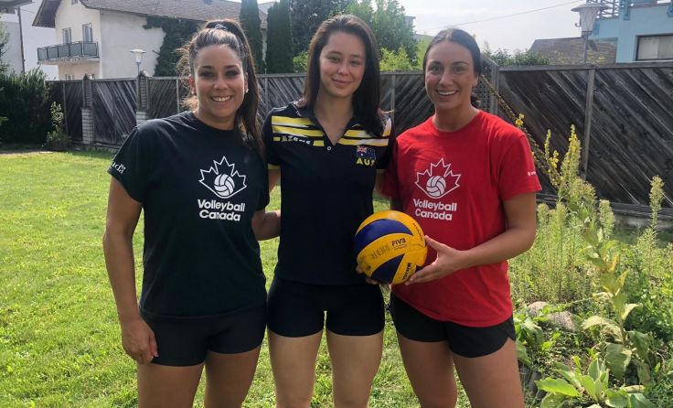 Die neuen Spielerinnen kommen aus Kanada und Australien. Foto: SG Prinz Brunnenbau Volleys