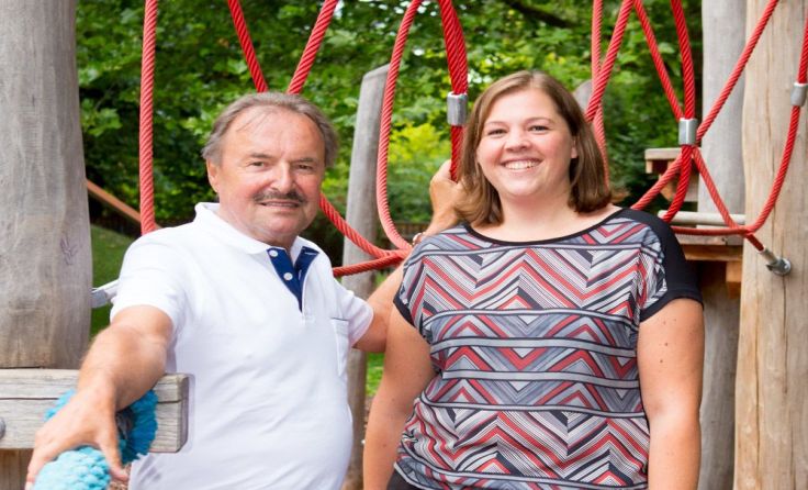 NR Hans Rädler mit Gf.GR Benadette Benedikt aus Pitten