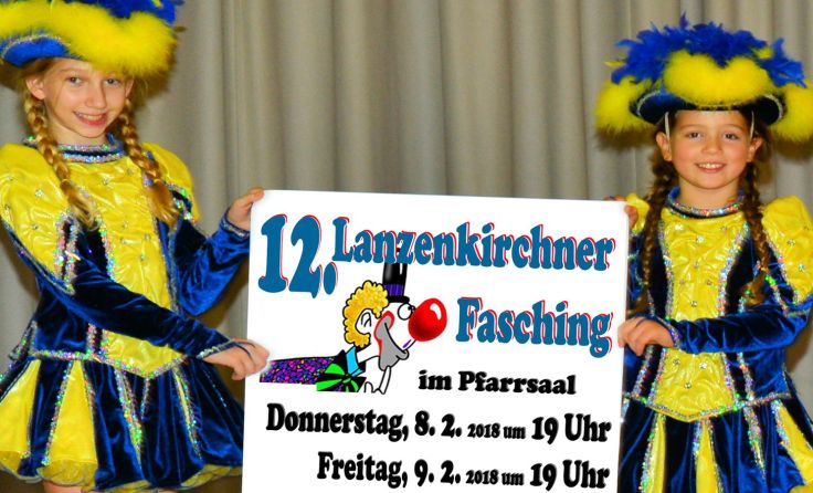 Die Narrengemeinschaft lädt zum Lanzenkirchner Fasching.