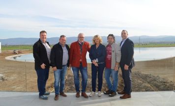 Baustellenbesuch im Golf Village in Lanzenkirchen
