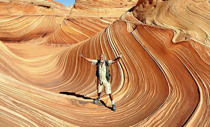 Josef Lughofer im Paria Canyon in den USA (alle Fotos: Lughofer).