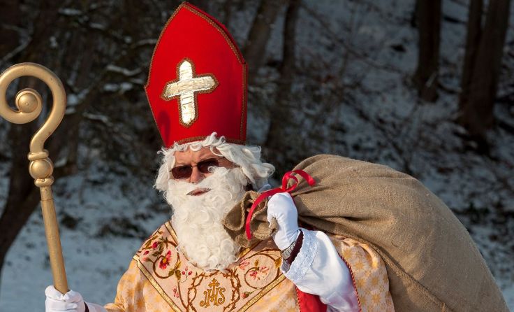 Der Nikolaus macht sich auf den Weg nach Obergrünburg.