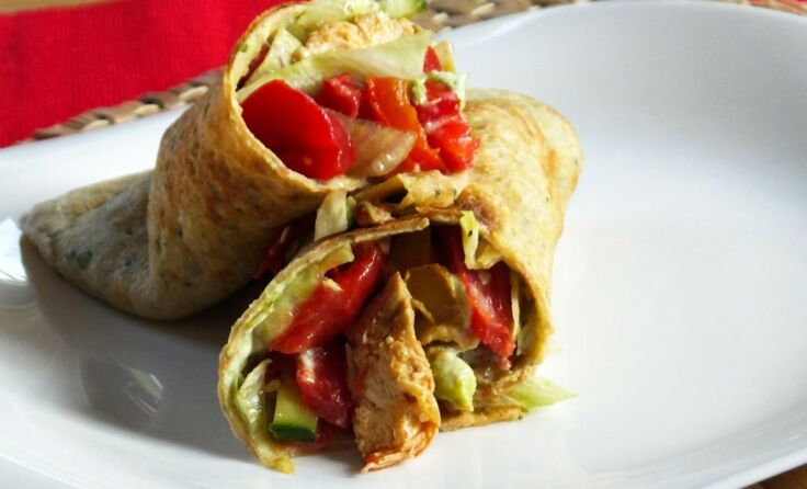 Besonders beliebt sind die Wrap-Variationen, mit oder ohne Fleisch