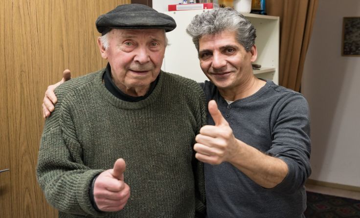 Ferdinand Malek und Alfred Yourdi (Foto: Fotokerschi.at/Kerschbaummayr)