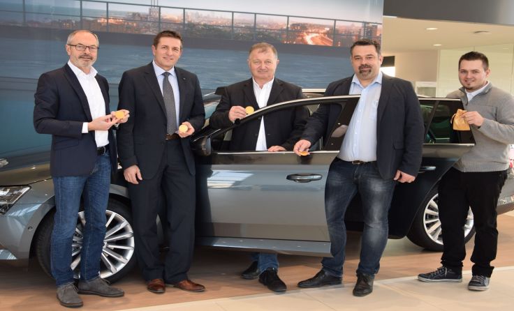 Große Aisttaler-Aktion im Autohaus Ortner in Wartberg. (Foto: Ortner)