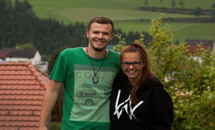 Daniel Pittersberger (Obmann) und Mirjam Huber (Geschäftsführerin) (Foto: UHS Perg)