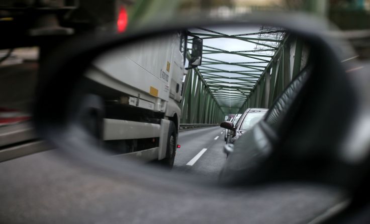 Das Thema "Donaubrücke Mauthausen" zog sich durch das ganze Jahr 2017. (Foto: Vowe)