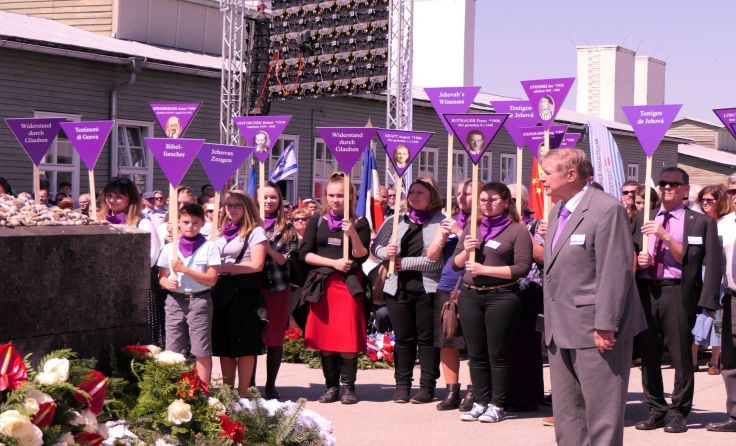 Festakt in der KZ Gedenkstätte Mauthausen