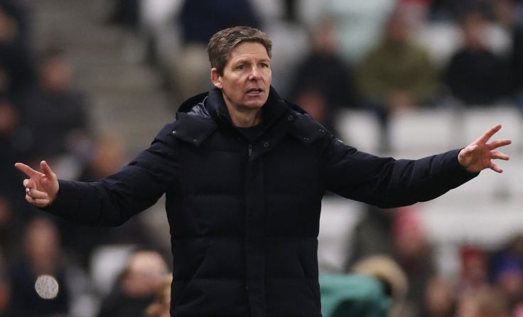 Oliver Glasner verlässt Crystal Palace im Sommer. Foto: APA-Images / REUTERS / Lee Smith