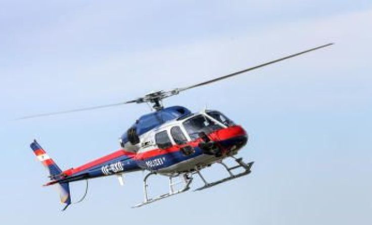Der Polizeihubschrauber Libelle war rasch zur Stelle. Symbolfoto: Weihbold