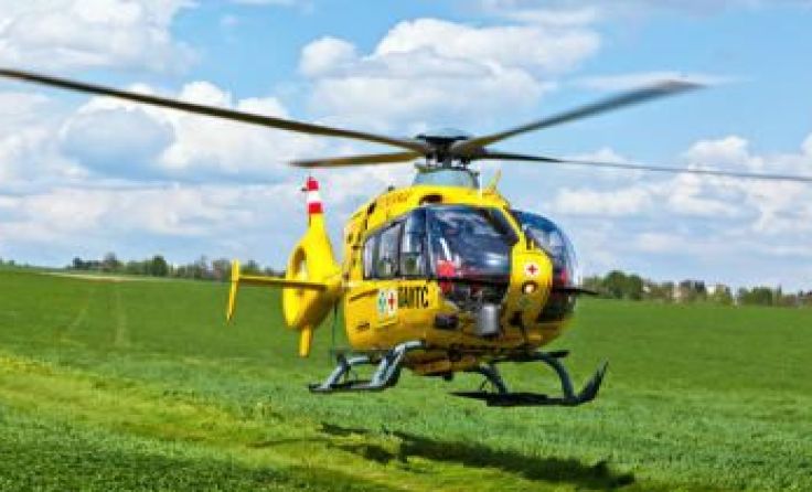 Der 42-Jährige wurde in den Med Campus III geflogen. Symbolfoto: Weihbold