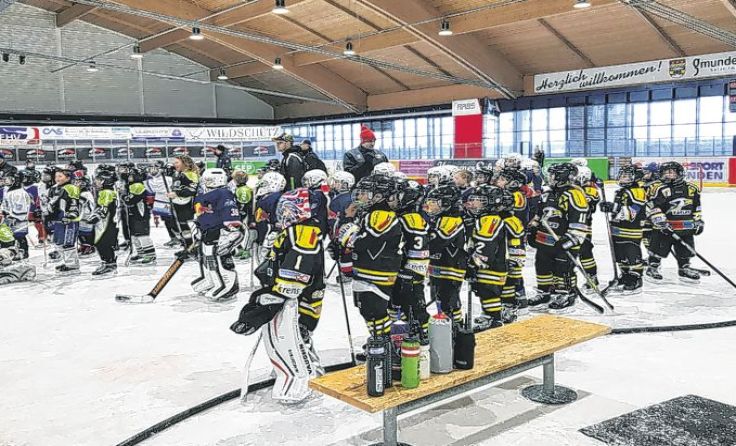 Die U9 des KEV machte beim stark besetzten Turnier in Gmunden eine hervorragende Figur.