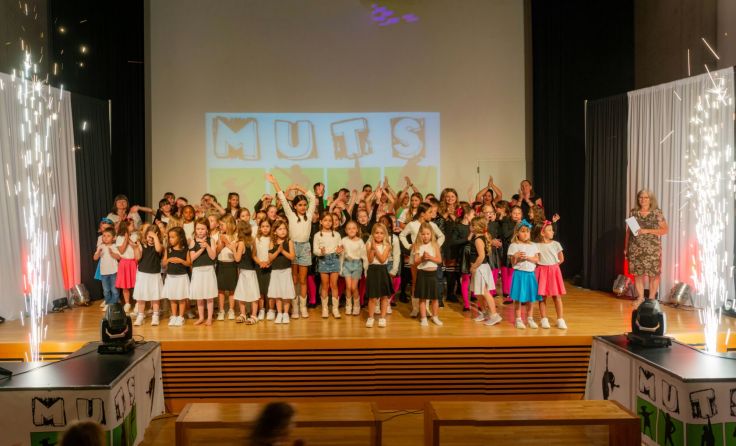 Gruppenbild Jahresabschluss-Show Muts-Kids 2026 (Bildrechte: Photography & Art Pöschl)