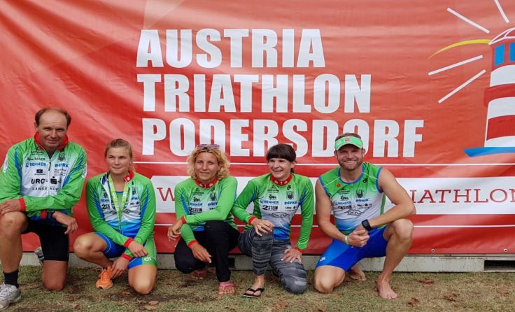 Die erfolgreichen Triathleten des URC Spk Renner Langenlois
