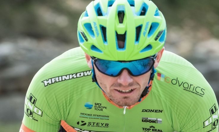 Hofer zeigte beim Massensprint auf. Foto: Eisenbauer