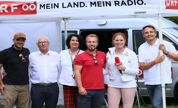 Das Team des ORF-Sommerradios war zu Gast in Gaflenz. Foto: Archiv Marktgemeinde Gaflenz