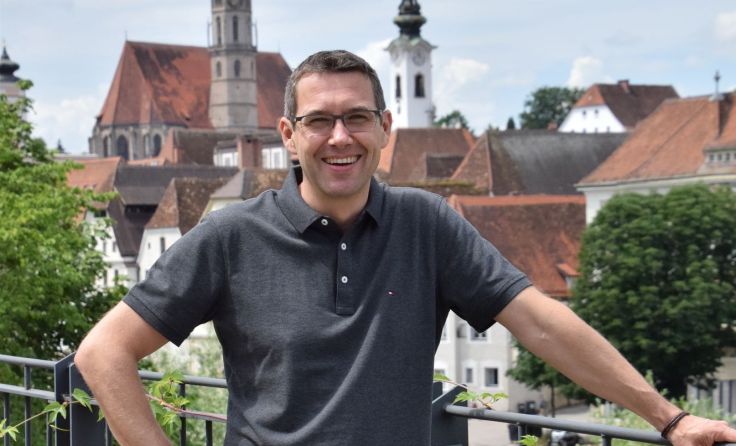 Markus Vogl lädt zum Freundschaftsfest. Foto: Lindner 