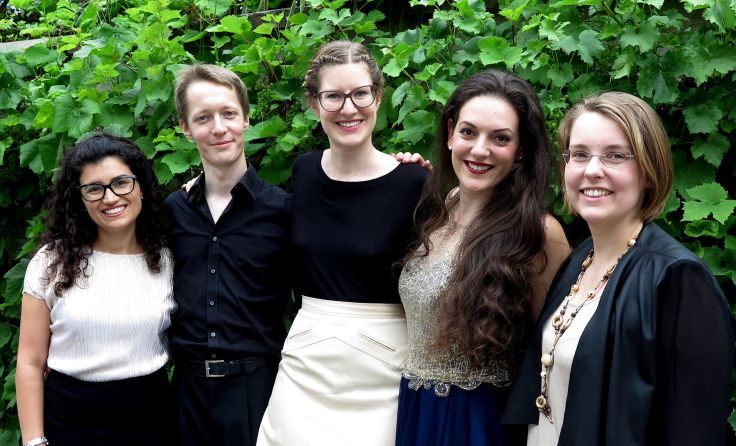 Die Gruppe tritt mit Violoncello, Cembalo und zwei Blockflöten auf. Foto: Arte Sonora