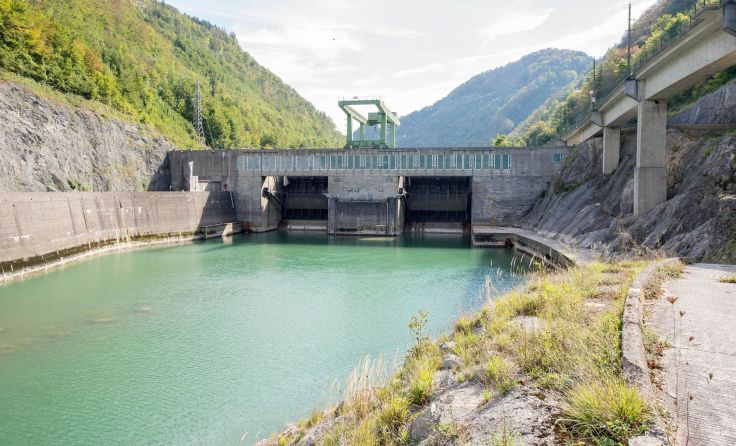 Die Anlage produziert jährlich ca. 160 Millionen kWh saubere Energie. Foto: Ennskraft