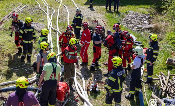Alle Rettungsversuche waren leider vergeblich. Fotos: © TEAM FOTOKERSCHI.AT / DRAXLER