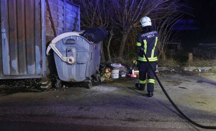 Der Brand war schnell gelöscht. (Foto: laumat.at/Matthias Lauber)