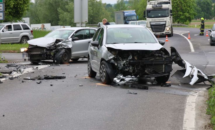 Schwerer Unfall am Knoten Pichl (Foto: laumat/Matthias Lauber)