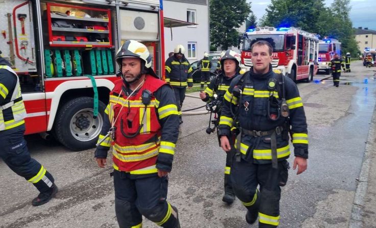 Frühmorgendlicher Einsatz in Bad Ischl (FF: Bad Ischl)
