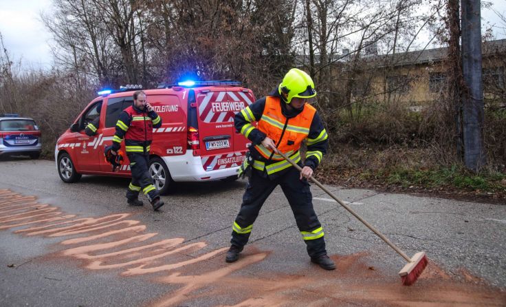 Feuerwehrleute bei der Arbeit (Foto: laumat/Christian Schürrer)