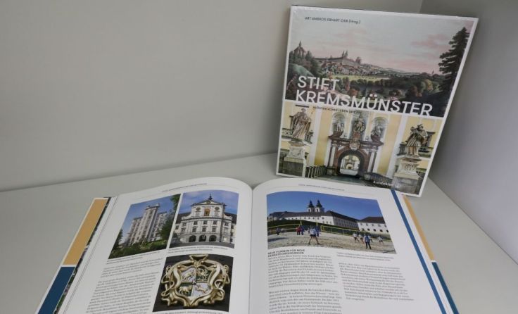 Bildband des Stiftes Kremsmünster. Foto: Stift Kremsmünster