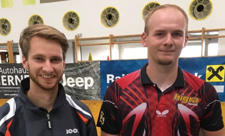Alex Krammerer und Martin Waibel (v. l.). Foto: TuS Kremsmünster