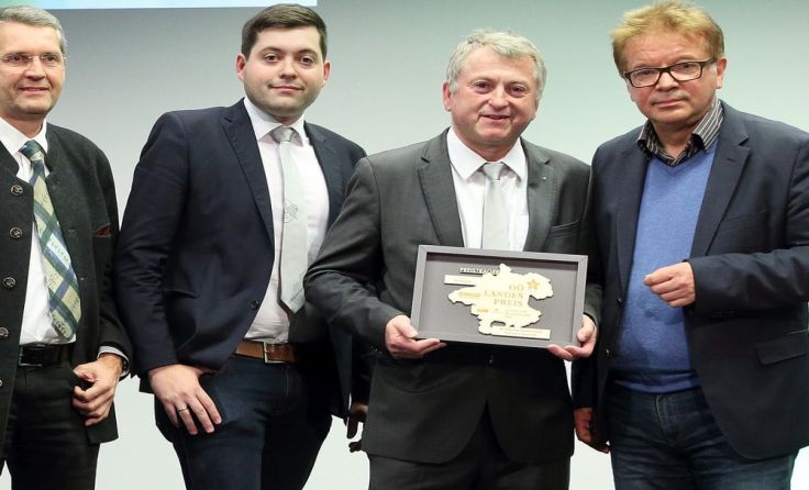 Das Kirchdorfer Zementwerk erhielt eine besondere Auszeichnung. Foto: Land OÖ