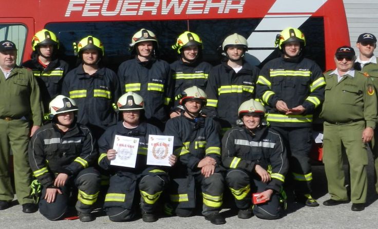 Die technische Hilfeleistungsprüfung wurde absolviert. Foto: FF Voitsdorf