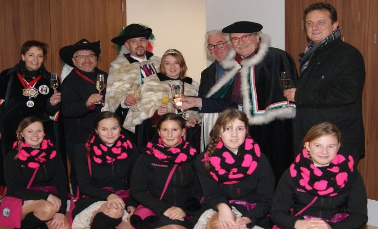 Auch heuer war am 11. November um 11.11 Uhr Faschingsbeginn. Foto: Gemeinde Micheldorf