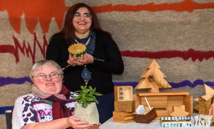 Wunderschöne Geschenkideen sind am Adventmarkt zu entdecken. Foto: J. Haijes