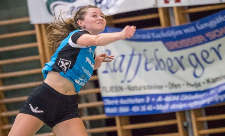 Ines Lugerbauer und ihre Teamkolleginnen gewannen zwei Spiele mit klaren Siegen. Foto: V. Weber