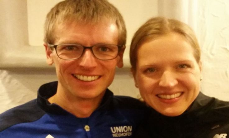 Anita Baierl mit ihrem Freund Stefan Tripolt von der Union Neuhofen. Foto: Privat