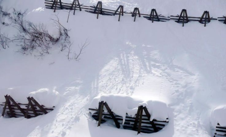 Die Lawinengefahr steigt mit zunehmender Höhe. Symbolfoto: E. Wodicka