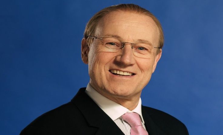 Roland Düringer spielt den Kanzler. Foto: L. Beck