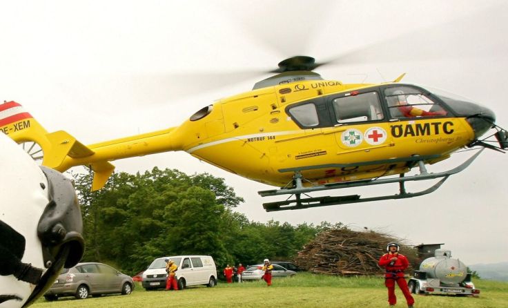 Der Junge wurde ins Krankenhaus geflogen. Symbolfoto: V. Weihbold