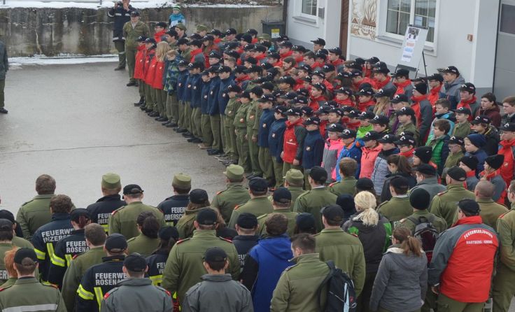 Die Prüfung fand im Feuerwehrhaus in Nußbach statt. Foto: BFK Kirchdorf