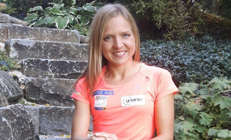Anita Baierl holte sich beim Rieder Messelauf den Damensieg. Foto: Privat
